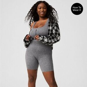 TORRID Seamless Rib Mid-Thigh Bodysuit